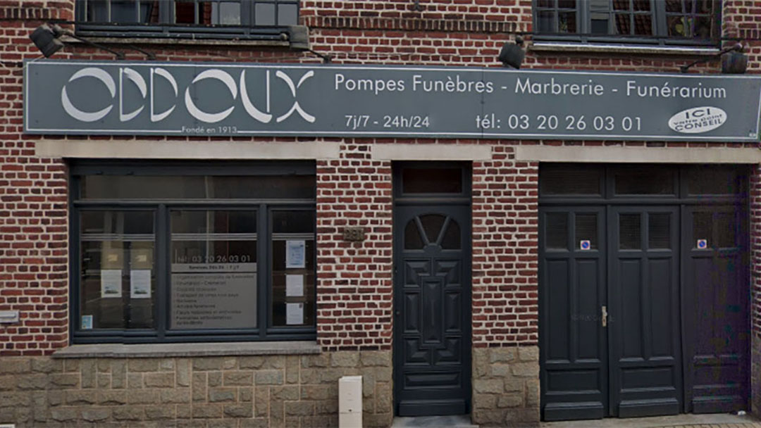 partenaire POMPES FUNÈBRES ODOUX - TOURCOING (59200) Visuel 1